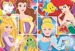 Clementoni Disney hercegnő puzzle 104 darab