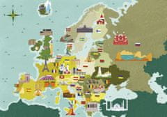 Clementoni Rejtvény Fedezd fel a térképet: Európai országok 250 db