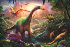 Trefl A dinoszauruszok világa puzzle 100 darab