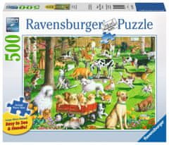 Ravensburger Puzzle Kutyapark XXL 500 db