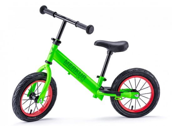 Merkur CROSS zöld bantam lábbal hajtható kerékpár, fém