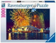 Ravensburger Puzzle Tűzijáték Sydney felett 1000 darab