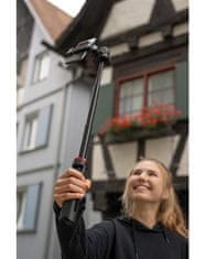 Doerr GIPSY Selfie miniatűr (21,5-68 cm, 300 g, max.2kg, kerek fej, 5 rész, fekete)