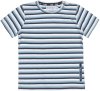 Csíkos fiú póló XD0224, 104, kék