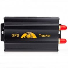 Secutek GPS nyomkövető a jármű akkumulátorára csatlakoztatva