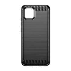 MG Carbon Case Flexible szilikon tok Samsung A03S EU (166.5), fekete