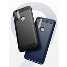 MG Carbon Case Flexible szilikon tok Motorola Moto G50, fekete