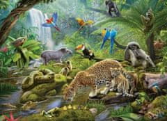 Ravensburger Rejtvény Állatok az esőerdőben 60 db