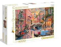 Clementoni Puzzle Naplemente Velencében 6000 db