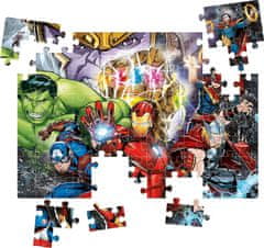 Clementoni Ragyogó puzzle Marvel: Bosszúállók 104 darab