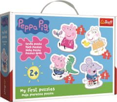 Trefl Baba puzzle Peppa Pig 4 az 1-ben (3,4,5,6 darab)