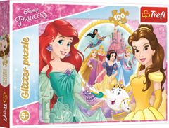Trefl Disney hercegnők pezsgő puzzle 100 darab