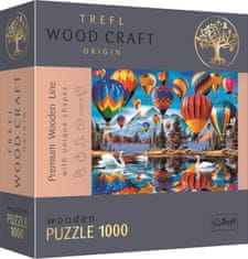 Trefl Wood Craft Origin puzzle Színes léggömbök 1000 db