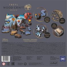 Trefl Wood Craft Origin puzzle Színes léggömbök 1000 db