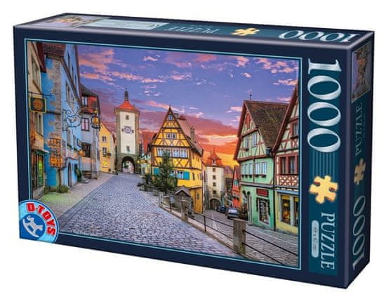 D-Toys Puzzle Old Town, Rottenburg 1000 db