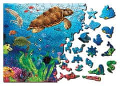 Wooden city Fa puzzle Diver's Paradise 2 az 1-ben 400 darab ECO