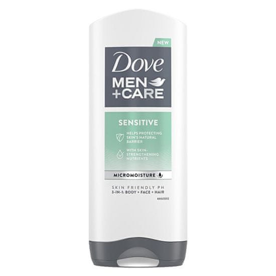 Dove Men+Care Sensitive (3 in 1 Shower Gel) férfi tusfürdő