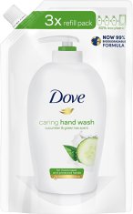 Dove Szépítő krémes folyékony szappan az uborka és a zöld tea illatával Go Fresh (Fresh Touch) (Árnyék 750 ml - náhradní náplň)