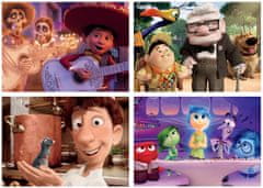 EDUCA Puzzle Pixar - tündérmesék 4 az 1-ben (20,40,60,80 darab)