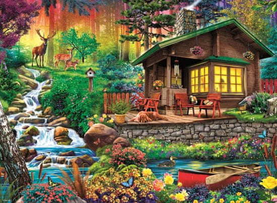 Trefl Puzzle Ház az erdőben 3000 db