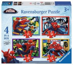 Ravensburger Puzzle Spiderman 4 az 1-ben (12,16,20,24 darab)