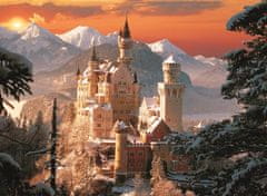 Trefl Neuschwanstein puzzle télen 3000 darab