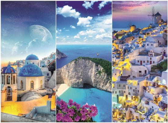 Trefl Puzzle nyaralás Görögországban 3000 darab