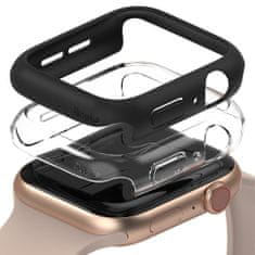 RINGKE Ringke Slim Watch Case 2x védőtok Apple Watch 4 40mm/Watch 5 40mm/Watch 5 40mm/Watch SE órához KP14172 fekete