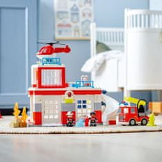 LEGO DUPLO 10970 Tűzoltóállomás és helikopter