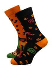Hesty Socks unisex zokni hunter narancssárga-fekete 39-42
