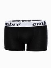 OMBRE Férfi boxeralsó Kay 3 pack fekete M