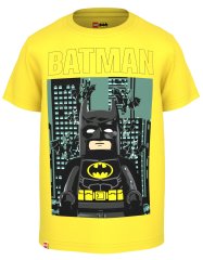 LEGO Wear Fiú póló Batman LW-12010513, 110, sárga