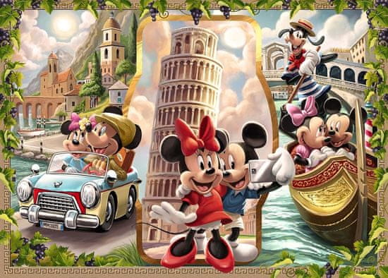 Ravensburger Mickey és Minnie Holidays 1000 darabos puzzle