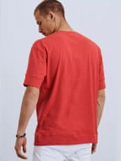 Dstreet férfi alap póló Lam piros L