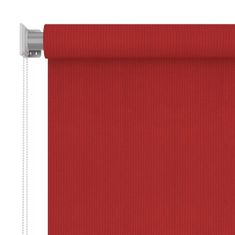 Greatstore piros kültéri sötétítő roló 220 x 140 cm