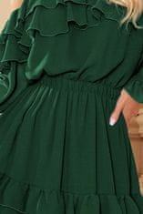 Numoco Női ruha 360-2 + Nőin zokni Gatta Calzino Strech, zöld, M
