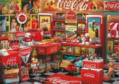 Schmidt Puzzle Coca Cola Nostalgic shop 1000 db