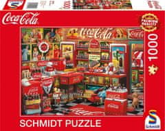 Schmidt Puzzle Coca Cola Nostalgic shop 1000 db
