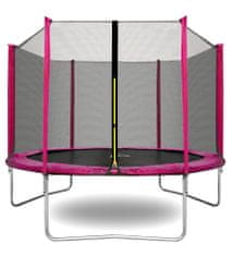 aGa SPORT TOP Trambulin 180 cm rózsaszín + védőháló