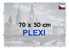 Euroclip puzzle keret 70x50cm (plexi)