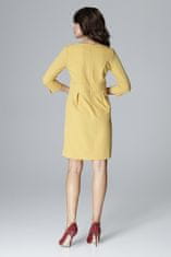 Lenitif Női estélyi ruha Cahir L004 sárga S