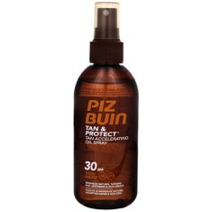 PizBuin Tan & Protect SPF 30 napozást elősegítő olaj (Tan Accelerating Oil Spray) 150 ml