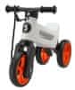 Funny Wheels Super Sport 2 az 1-ben pedál nélküli gyerekkerékpár, fehér/narancs