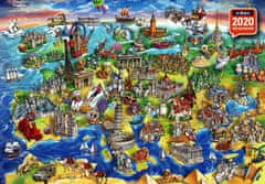 AnaTolian Rejtvény Európai világ 1500 darab