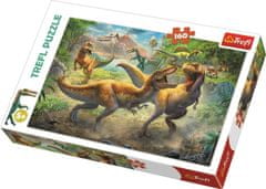 Trefl Puzzle Dinoszaurusz harc 160 darab