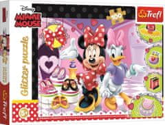 Trefl Minnie és Daisy csillogó puzzle 100 darab