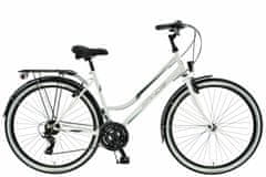 Kands Kands Galileo Női kerékpár 28'' kerék, Fehér 17" - 150-167 cm magasság