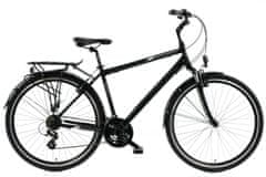 Kands  Travel-X Férfi kerékpár Alumínium 28'', Fekete 21 coll - 182-200 cm magasság