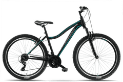 Kands Kands Energy 500 Női kerékpár 27,5'' 21 fokozat, Fekete/Zöld 16" - 150-165 cm magasság