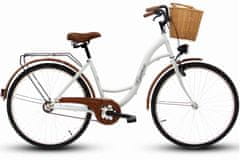 Goetze  Eco Női kerékpár 1 fokozat 26″ kerék 18” váz 155-180 cm magassag, Fehér